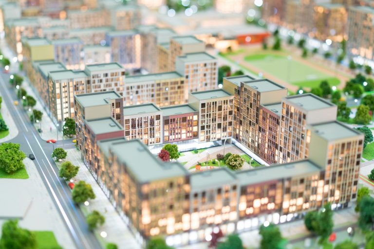 Miniature buildings